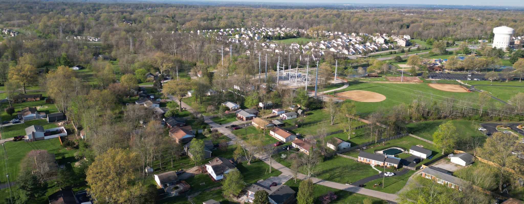 Residential Aerial View